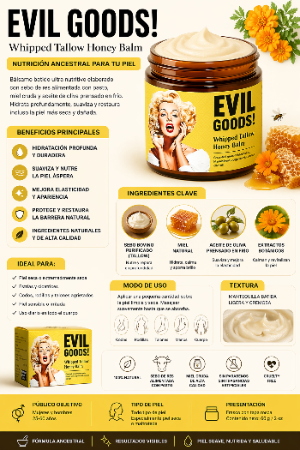 ‼️OFERTA EXCLUSIVA‼️EVIL GOODS – Bálsamo Sebo de Res