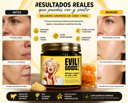 ‼️OFERTA EXCLUSIVA‼️EVIL GOODS – Bálsamo de Sebo de Res-Divine Glow