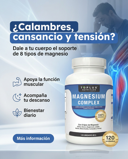 ⚡ APROVECHA ESTA OFERTA ÚNICA ⚡ MAGNESIUM COMPLEX de Toplux Nutrition