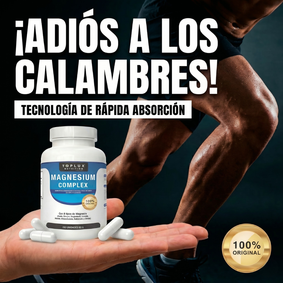 ⚡ APROVECHA ESTA OFERTA ÚNICA ⚡ MAGNESIUM COMPLEX de Toplux Nutrition